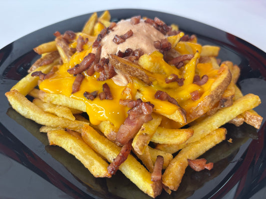 Bacon cheese fries