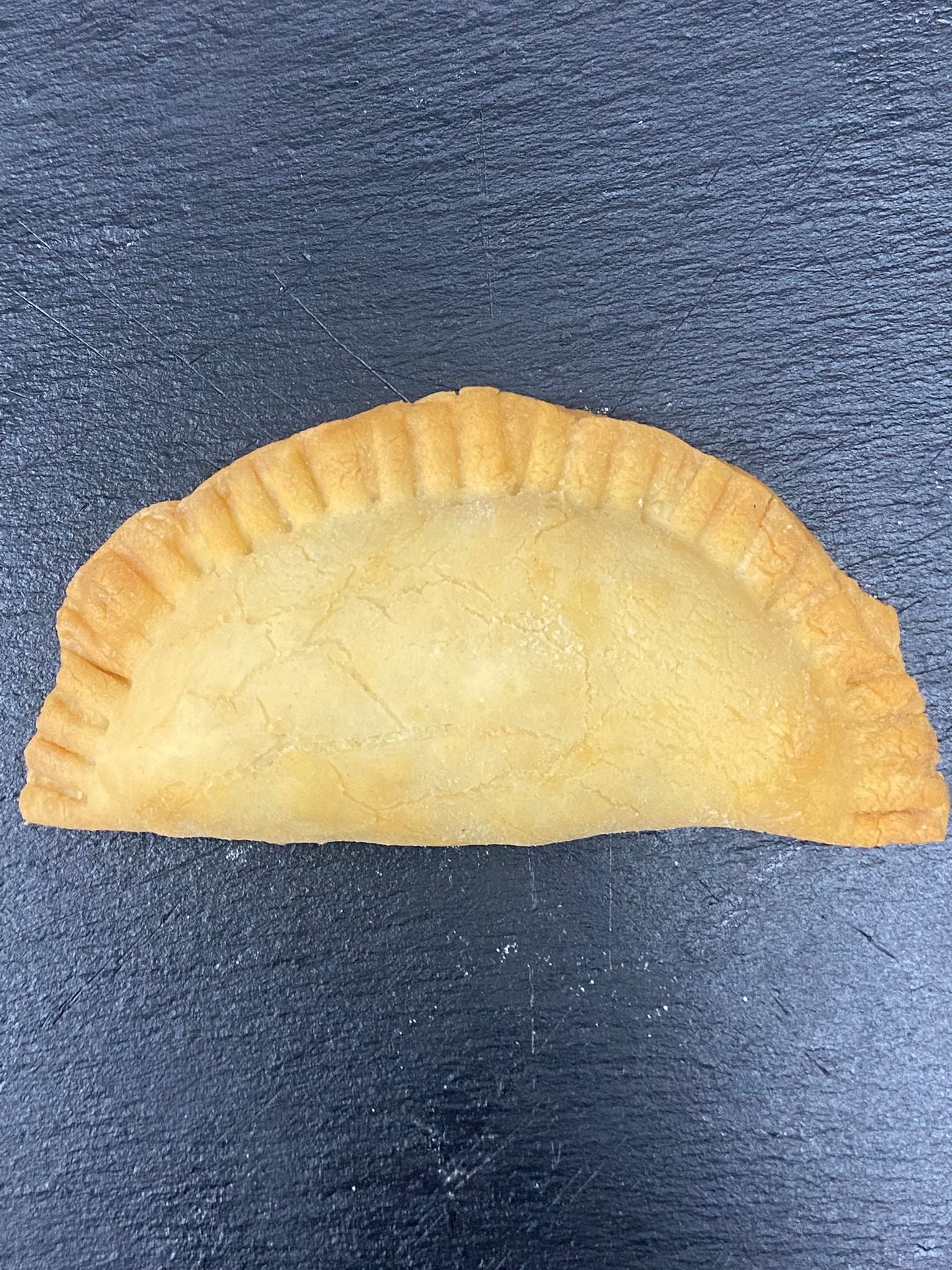 Empanada de pollo curry casera