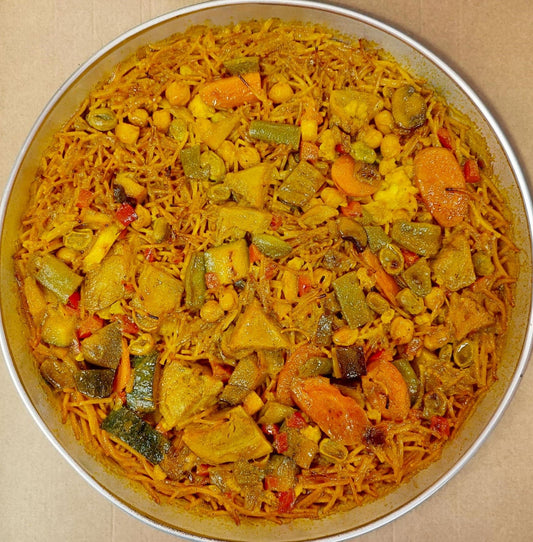 FIDEUÁ VEGETARIANA 2 RACIONES