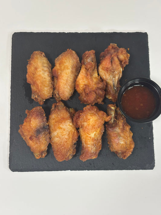 Alitas fritas caseras 8 unidades